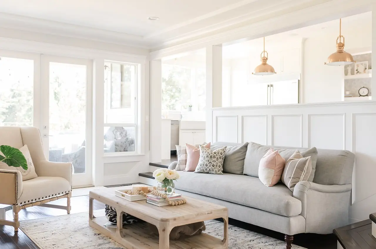 White color in interior