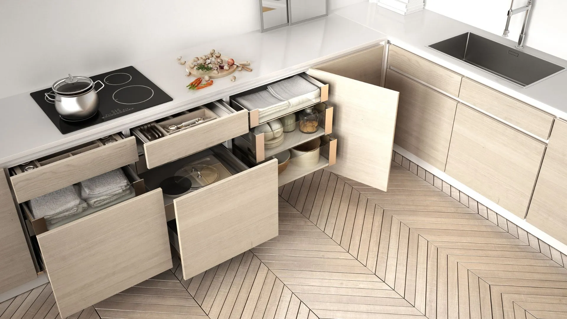 Minimalist kitchen